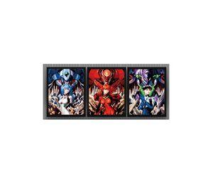 Evangelion Cuadro 3D Efecto Lenticular 3 imagenes en 1
