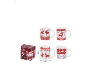 TAZA DE RENOS NAVIDEÑOS 11onz