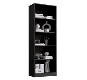 VITRINA 2 PUERTAS DE VIDRIO NEGRO EMOVELL