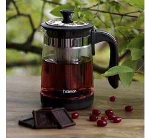 Tetera De Vidrio Con Infusor 750 Ml Fissman