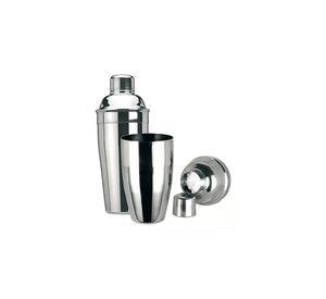 Coctelera 3 Piezas Shaker Acero Inoxidable 500 ML Plateado