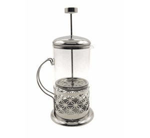 Tetera Cafetera De Vidrio Francesa 1000ml Acero Inoxidable