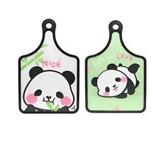 Tabla De Picar Panda Kawaii Colgante 30x19cm Panda