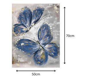 Cuadro Decorativo Pared Mariposas Abstractas Hogar Jhn
