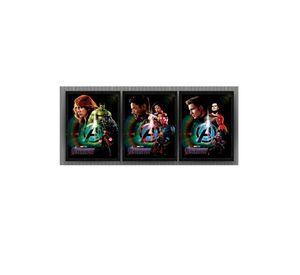 Avengers Endgame Cuadro 3D Lenticular 3 imagenes en 1
