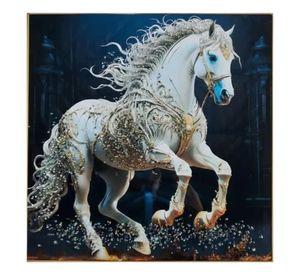 Cuadro Decorativo Pared Caballo Fantástico Galope Jhn