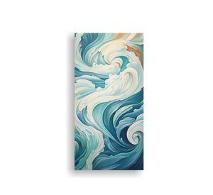 Lienzo Espacio Whirling Inspirado En Patrones Abst 40x80cm