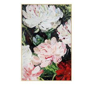 Cuadro Decorativo Arte Visual Floral Elegante Hogar Jhn