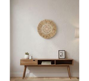 Adorno Pared Circular Texturizado Cuadro Pieza Central Jhn