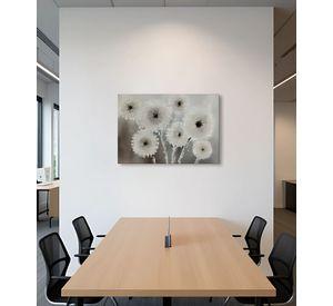 Cuadro Decorativo Pared Flores Diente De León Arte Hogar Jhn