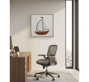 Cuadro Decorativo Adorno Pared Barco Arte Hogar Jhn