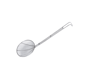ESPUMADERA REDONDA 20 CM MALLA DELGADA