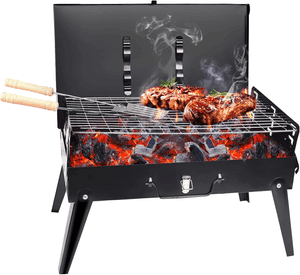 Barbecue grill Outdoor Portable Charcoal Grill Folding Cassette Grill Home Garden Patio Picnic BBQ