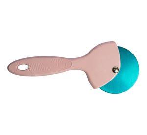 CORTADOR DE PIZZA ROSADO