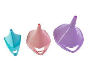 JUEGO DE EMBUDO MULTICOLOR MORADO