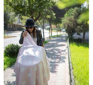 Manta Swaddle de Bamb KOSLEEPING ROSADA