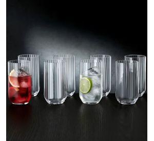 Set 8 Vasos Linear Longdrink