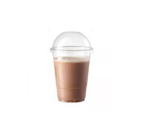 200 Vasos Desechables Tapa Domo 16oz