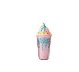 Vaso Tapa Viaje Pajita Regalo Helado Portatil Burbuja Rondon