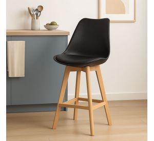 Pack 2 unidades Taburetes Eames Tulip Negro