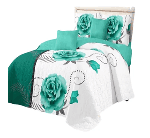 cubrecama quilt 2 plazas primavera verano diseño a