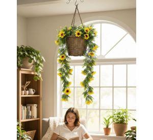 Enredadera Floral Artificial Cascada Colgante Decorativa Jhn