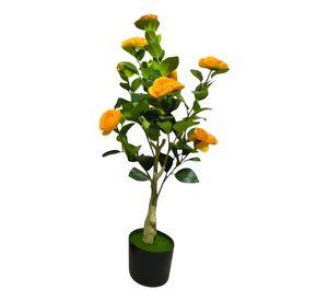 Planta Artificial Decorativa Diseño Floral Ramificado Jhn