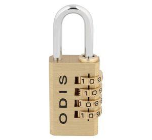 Candado Combinación Odis 37mm 4 Diales Maleta Casillero