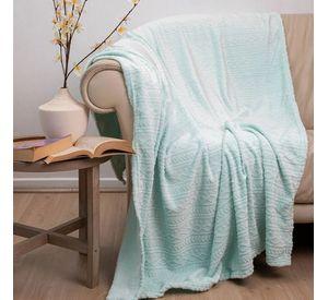 Manta Flannel Outboss Deluxe Turquesa – Doral 127×152 cm.