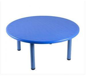 Mesa Infantil Redonda Azul