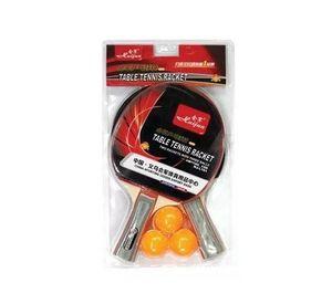 Set 2 Raquetas Ping Pong y 3 Pelotas