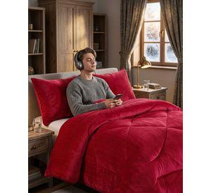 Cubrecama King / Super King Plush con Chiporro Térmico A2