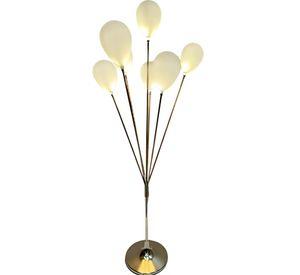 Lámpara Decorativa Pie Diseño Globos Pedestal Hogar Jhn
