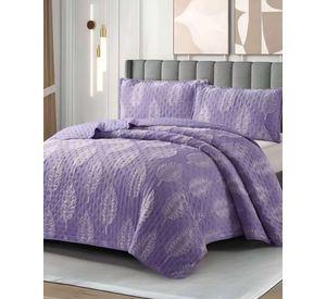 CUBRECAMA QUILT DELGADO TUFTING DE LUJO SUAVE KING T1