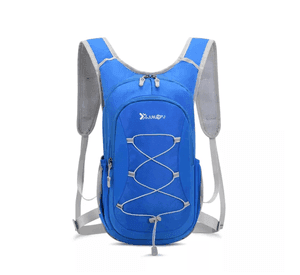 MOCHILA CAMPING OUTDOOR CAMELBACK CON BOLSA DE AGUA 2 LITROS AZUL