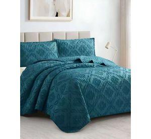 CUBRECAMA QUILT DELGADO TUFTING DE LUJO SUAVE KING R3