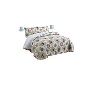 CUBRECAMA QUILT CON CHIPORRO KING N26