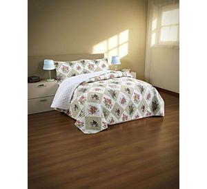 CUBRECAMA QUILT CON CHIPORRO KING N26