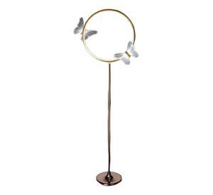 Lámpara Pie Decorativa Funcional Elegante Minimalista Jhn