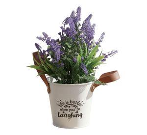 Set 2 Planta Artificial Decorativa Lavanda Encanto Jhn