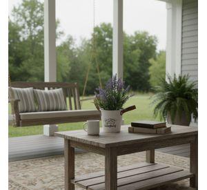 Set 2 Planta Artificial Decorativa Lavanda Encanto Jhn