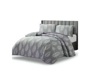 CUBRECAMA QUILT DELGADO TUFTING DE LUJO SUAVE KING T7