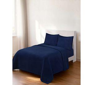 SABANA PREMIUM POLAR KING COLOR AZUL OSCURO
