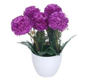 Set 2 Planta Artificial Decoración Floral Adorno Hogar Jhn