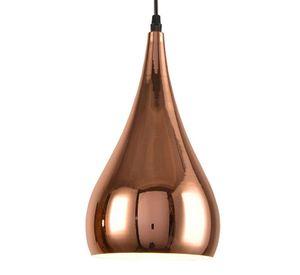 LÁMPARA COLGANTE COBRE E27 1X60W