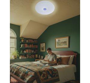 Lámpara Techo LED Geometría Diamantada Contraste Focal Jhn