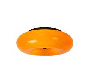 LAMPARA DE TECHO SENTINO NARANJA 3XG9 -Ø30CM