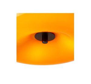 LAMPARA DE TECHO SENTINO NARANJA 3XG9 -Ø30CM