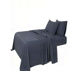SET DE SABANA 200 HILOS KING COLOR GRIS