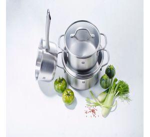 Set de Ollas 5 pzs Acero Inoxidable Flow Zwilling